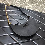 VALENTINO GARAVANI MINI VLOGO HOBO BLACK SIZE 20 x 5 x 12 CM - 6