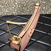 VALENTINO GARAVANI MINI VLOGO HOBO PINK BEIGE SIZE 20 x 5 x 12 CM - 2