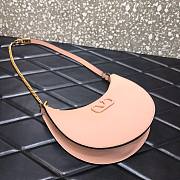 VALENTINO GARAVANI MINI VLOGO HOBO PINK BEIGE SIZE 20 x 5 x 12 CM - 3