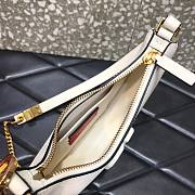 VALENTINO GARAVANI MINI VLOGO HOBO WHITE SIZE 20 x 5 x 12 CM - 2