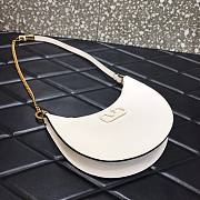 VALENTINO GARAVANI MINI VLOGO HOBO WHITE SIZE 20 x 5 x 12 CM - 4