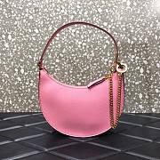 VALENTINO GARAVANI MINI VLOGO HOBO PINK SIZE 20 x 5 x 12 CM - 2