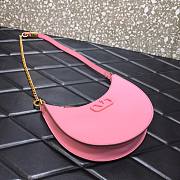 VALENTINO GARAVANI MINI VLOGO HOBO PINK SIZE 20 x 5 x 12 CM - 5