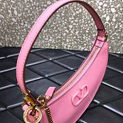 VALENTINO GARAVANI MINI VLOGO HOBO PINK SIZE 20 x 5 x 12 CM - 4