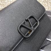VALENTINO VSLING SHOULDER BAG BLACK SIZE 22 x 11 x 17 CM - 6