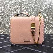 VALENTINO VSLING SHOULDER BAG PINK BEIGE SIZE 22 x 11 x 17 CM - 5