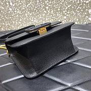VALENTINO SMALL VSLING SHOULDER BAG BLACK SIZE 18 x 18 x 9 CM - 4