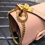 VALENTINO SMALL VSLING SHOULDER BAG PINK BEIGE SIZE 18 x 18 x 9 CM - 2
