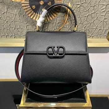 VALENTINO LARGE VSLING HANDBAG BLACK SIZE 30 x 21 x 14 CM