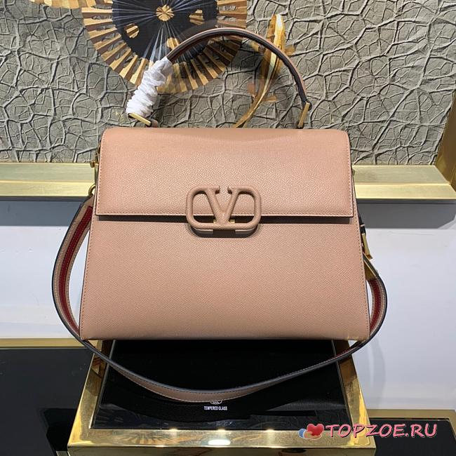 VALENTINO LARGE VSLING HANDBAG BEIGE SIZE 30 x 21 x 14 CM - 1