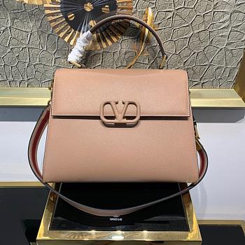 VALENTINO LARGE VSLING HANDBAG BEIGE SIZE 30 x 21 x 14 CM