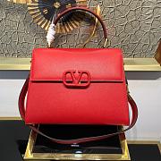 VALENTINO LARGE VSLING HANDBAG RED SIZE 30 x 21 x 14 CM - 1