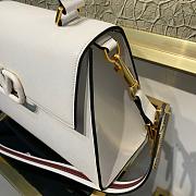 VALENTINO LARGE VSLING HANDBAG WHITE SIZE 30 x 21 x 14 CM - 2