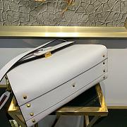 VALENTINO LARGE VSLING HANDBAG WHITE SIZE 30 x 21 x 14 CM - 5