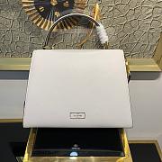 VALENTINO LARGE VSLING HANDBAG WHITE SIZE 30 x 21 x 14 CM - 6
