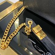 VALENTINO SMALL VSLING HANDBAG BLACK SIZE 22 x 10 x 16 CM - 3