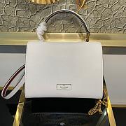 VALENTINO SMALL VSLING HANDBAG WHITE SIZE 22 x 10 x 16 CM - 5