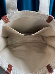 CHLOE LARGE WOODY TOTE BAG BROWN RIBBON S382 SIZE 45 CM - 3