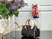 LV BLACK & MULTICOLOR MINI HL SPEEDY M92645 SIZE 15.5 CM - 5