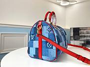 LV SPEEDY BANDOULIÈRE 30 DAMIER DENIM M45041 - 2