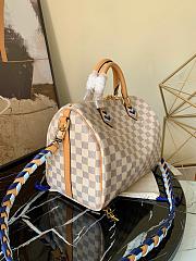 LV SPEEDY BANDOULIÈRE 30 DAMIER AZUR N50054  - 5