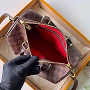 LV SPEEDY BANDOULIÈRE 25 Damier Ebene N41368 - 6