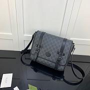 GUCCI GG MESSENGER BAG BLACK 658542 SIZE 28 CM - 3