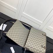 GUCCI GG MESSENGER BAG BEIGE/EBONY 658542 SIZE 28 CM - 5