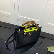 GUCCI DIANA SMALL TOTE BAG BLACK 660195 SIZE 27 CM - 3