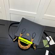 GUCCI DIANA SMALL TOTE BAG BLACK 660195 SIZE 27 CM - 5