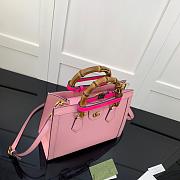 GUCCI DIANA SMALL TOTE BAG LIGHT PINK 660195 SIZE 27 CM - 2