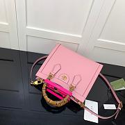 GUCCI DIANA SMALL TOTE BAG LIGHT PINK 660195 SIZE 27 CM - 5