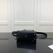 GUCCI DIANA MINI TOTE BAG BLACK 655661 SIZE 20 CM - 2
