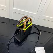 GUCCI DIANA MINI TOTE BAG BLACK 655661 SIZE 20 CM - 4