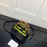 GUCCI DIANA MINI TOTE BAG BLACK 655661 SIZE 20 CM - 5