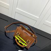 GUCCI DIANA MINI TOTE BAG BROWN 655661 SIZE 20 CM - 5