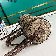 GUCCI OPHIDIA GG SMALL BOSTON BAG 602577 SIZE 25.5 CM - 3