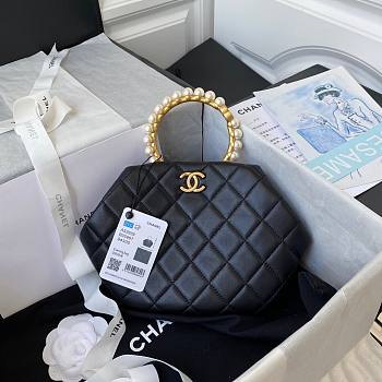 CHANEL CLUTCH BLACK AS2609 SIZE 30 x 25 x 4.5 CM