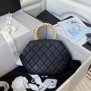 CHANEL CLUTCH BLACK AS2609 SIZE 30 x 25 x 4.5 CM - 3