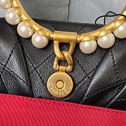CHANEL CLUTCH BLACK AS2609 SIZE 30 x 25 x 4.5 CM - 2