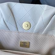 CHANEL CLUTCH WHITE AS2609 SIZE 30 x 25 x 4.5 CM - 2