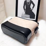 CHANEL GABRIELLE HOBO BAG BLACK/LIGHT BEIGE 20CM - 2