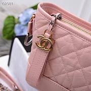 CHANEL GABRIELLE HOBO BAG ROSE PINK 20CM - 4