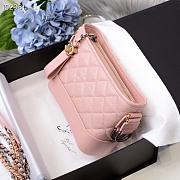 CHANEL GABRIELLE HOBO BAG ROSE PINK 20CM - 5