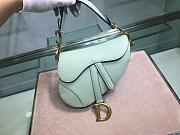 DIOR MINI SADDLE BAG MINT M0447 SIZE 19.5 CM - 1