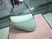 DIOR MINI SADDLE BAG MINT M0447 SIZE 19.5 CM - 5
