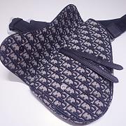 DIOR SADDLE BAG BLUE OBLIQUE O093 SIZE 28.6 CM - 2
