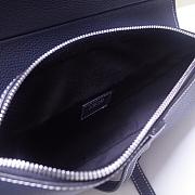 DIOR SADDLE BAG BLUE O093 SIZE 28.6 CM - 4