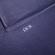 DIOR SADDLE BAG BLUE O093 SIZE 28.6 CM - 3