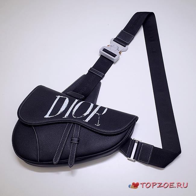 DIOR AND PETER DOIG SADDLE BAG  - 1